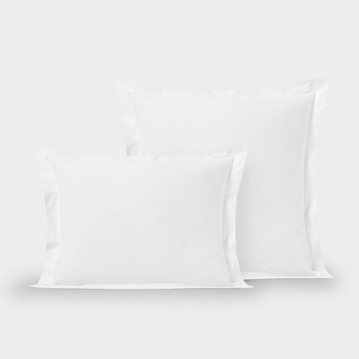 Scenario Flat Ruffle 100% Cotton Pillowcase LA REDOUTE INTERIEURS