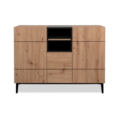 Buffet 3 portes 2 niches L120 cm - Nola CALICOSY