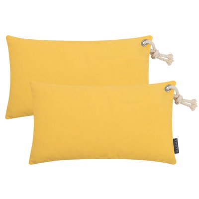 Housses de coussin extérieur avec corde CAPRI lot de 2 MAGMA HEIMTEX
