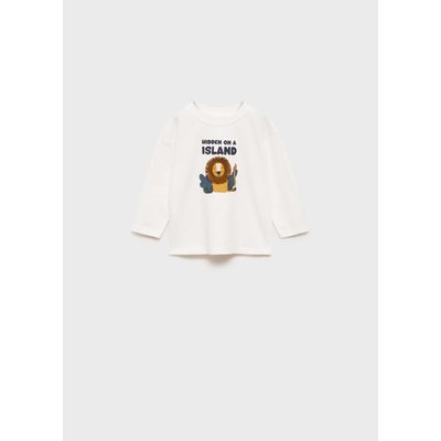 T-shirt manches longues imprimé MANGO BABY
