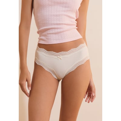 Shorty bords dentelle en microfibre SOUL ETAM