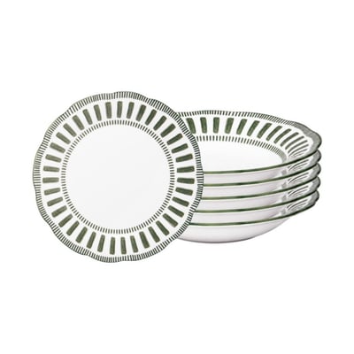 Assiette creuse Napoli   22 cm (lot de 6) - NAPOLI TABLE PASSION