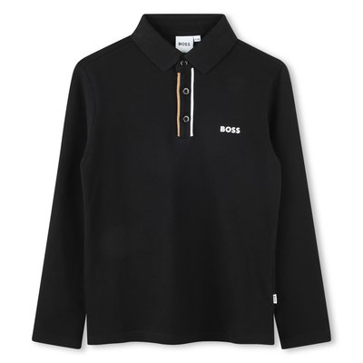 Polo à manches longues BOSS KIDSWEAR