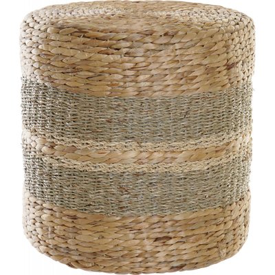 Tabouret en fibre naturelle tressée RECOLLECTION