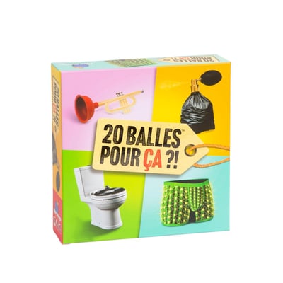 20 Balles pour Ça  ! - Jeu d' ambiance BLUE ORANGE