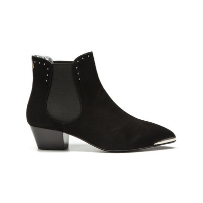 Chelsea boots croûte velours CLARA 5 KOST