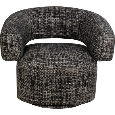 Fauteuil pivotant en polyester tressé, MAYE KARE DESIGN