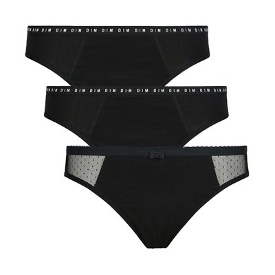 Lot de 3 culottes menstruelles - Flux moyen DIM