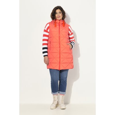 Longue veste matelassée sans manches. ULLA POPKEN