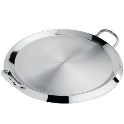 Gril Plancha inox avec anses fixes COMPLÉMENTS CRISTEL