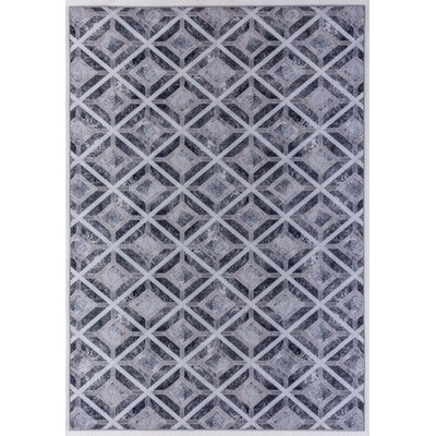 Tapis imprimé Serena, aspect cuir, plat GINO FALCONE