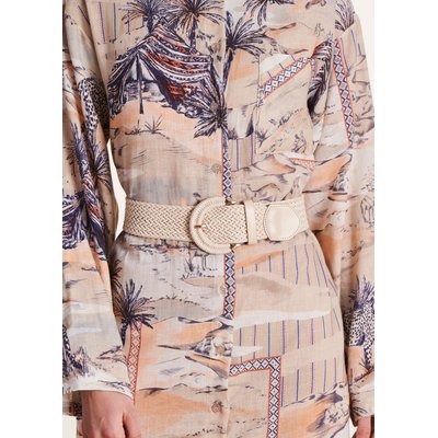 Ceinture large tressée LA FEE MARABOUTEE