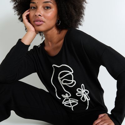 T-shirt col U GRAIN DE MALICE