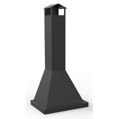 FM Cheminée métallique CB-60 pour barbecue L.70 cm P.50 cm FM BIOMASA
