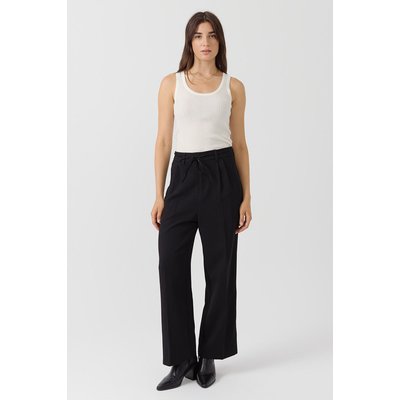 Pantalon Elisabeth large à pinces, taille haute et ceinturé ARTLOVE