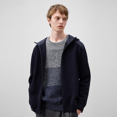 Cardigan en maille et nylon ADOLFO DOMINGUEZ