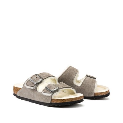 Mules cuir fourrées Arizona Fell BIRKENSTOCK