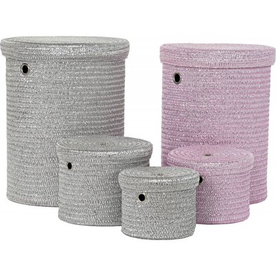 Paniers tressés (lot de 5), Basicos RECOLLECTION