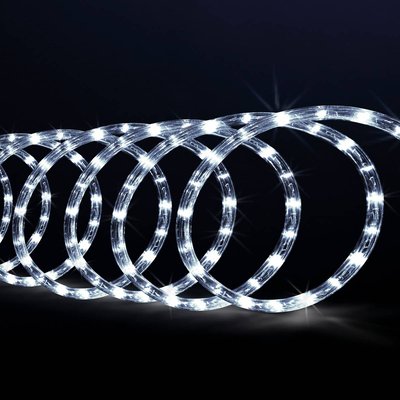 Tube électrique extérieur 6m 108 LED blanc froid FEERIC LIGHTS & CHRISTMAS