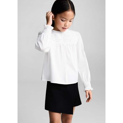 Blouse plissée strass MANGO KIDS