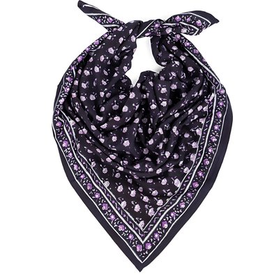 Grand Foulard en coton imprimé AARTI BINDI ATELIER