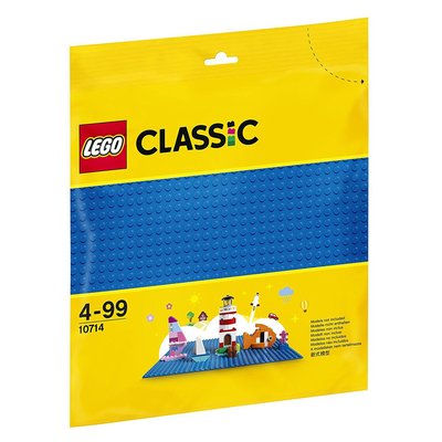 Classic - La plaque de base bleue LEGO