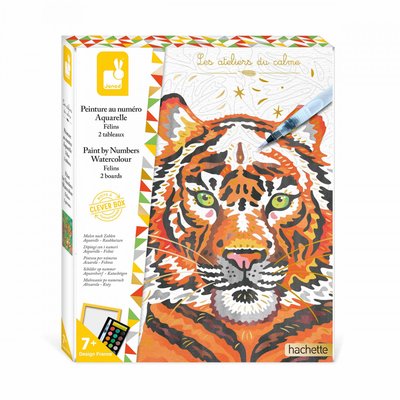 Peinture Au Numero Felins JANOD