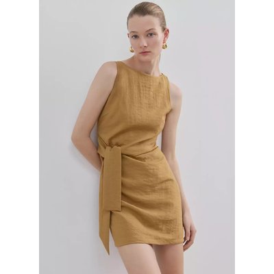 Robe courte nœud MANGO