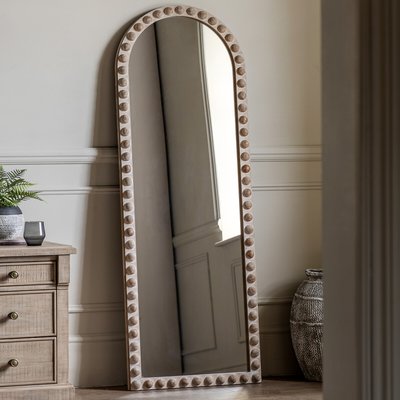 170cm Benson White Arch Leaner Mirror SO'HOME