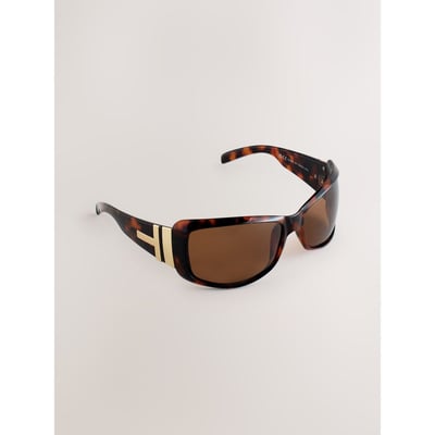 Lunettes de soleil à branches incurvées NEXT