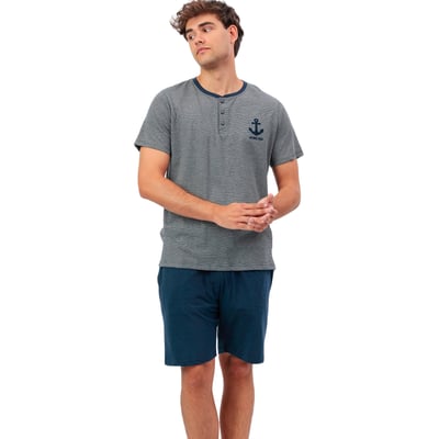 Pyjama short polo Anchor Antonio Miro ADMAS