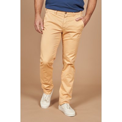 Pantalon chino stretch uni toile fine MCS