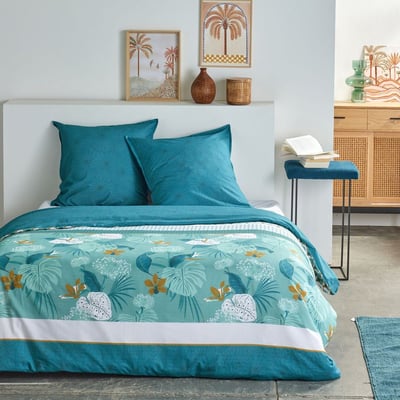 Parure de lit imprimé Floral coton SUNSHINE JANELLE TODAY