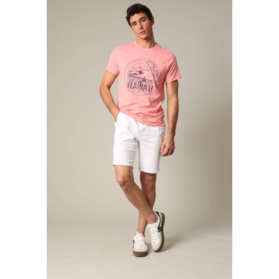 Short en coton avec braguette à fermeture à glissière MATHY DEELUXE
