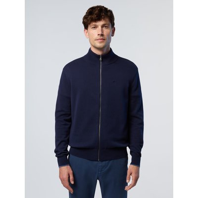 Pull entièrement zippé avec logo brodé NORTH SAILS