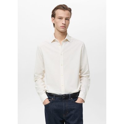 Chemise seersucker rayures MANGO MAN