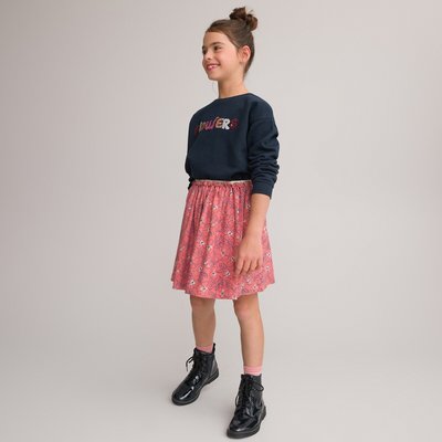 Юбка расклешенная с цветочным рисунком, 3-12 лет LA REDOUTE COLLECTIONS