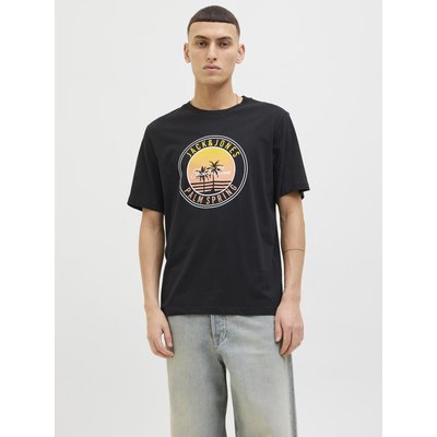 T-shirt col rond à logo JACK & JONES