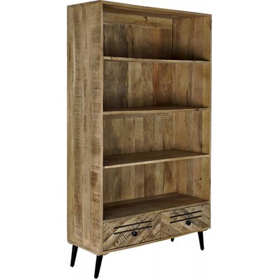 Meuble bibliothèque en bois et métal, Alpino RECOLLECTION