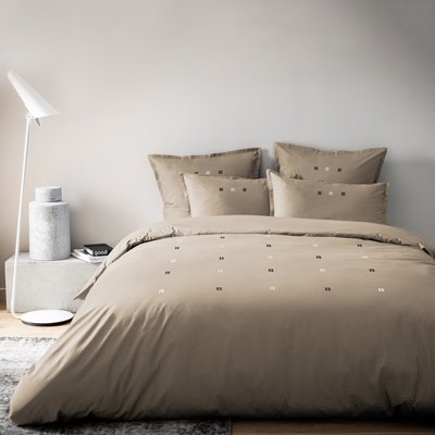 Housse De Couette Brodée En Percale De Coton Bio, Dragees Delices MATT ET ROSE