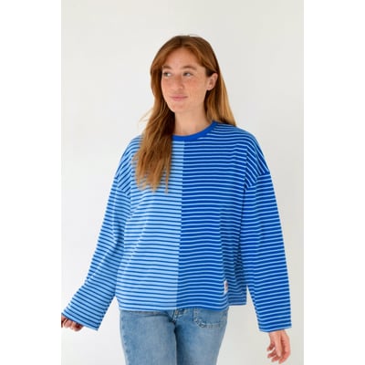 T-shirt rayé bicolore manches longues MARIONA MINDTRAVELER