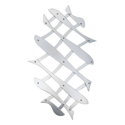 Dessous De Plat Extensible Argenté En Acier Paloma Alessi ALESSI