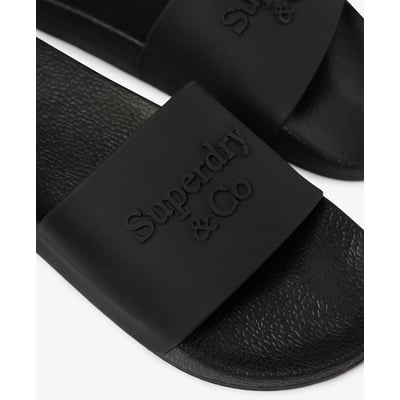 Claquettes Company Logo Semelle Haute SUPERDRY