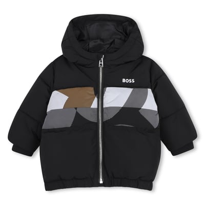 Doudoune à capuche BOSS KIDSWEAR