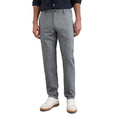 Chino modèle Osby Jogger tapered en mélange de coton et de lin bio MARC O'POLO