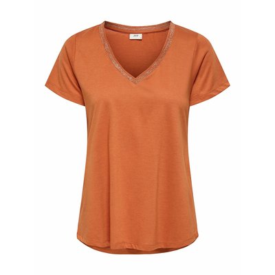 T-shirt col V JDY