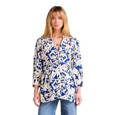 Blouse à fleurs grossesse et allaitement ENVIE DE FRAISE