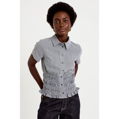 Chemise cintrée manches courtes CACHE CACHE