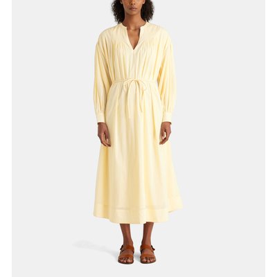 Robe Longue Lyvette Ceinture Coton Bio JODHPUR