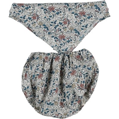 Ensemble bloomer + foulard liberty - Très bon état BONPOINT
